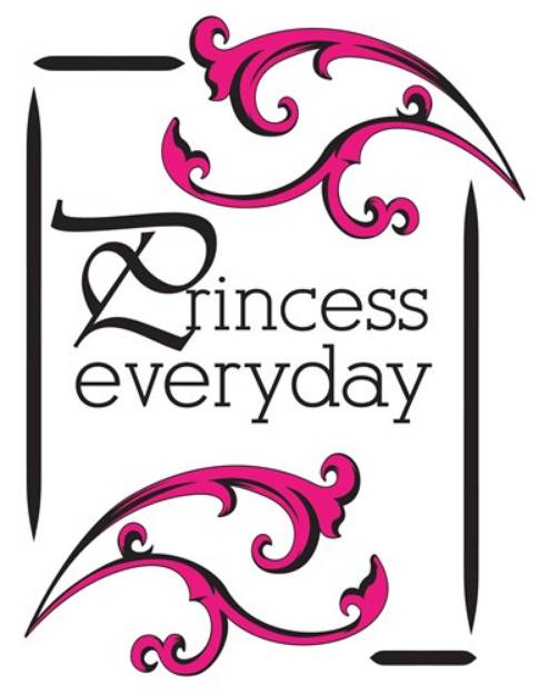 Picture of Princess Everyday SVG File