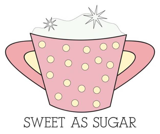 Picture of Sweet as Sugar SVG File