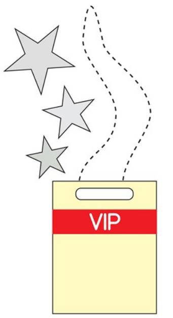 Picture of VIP Tag SVG File