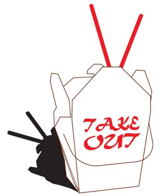 Picture of Take Out Food SVG File