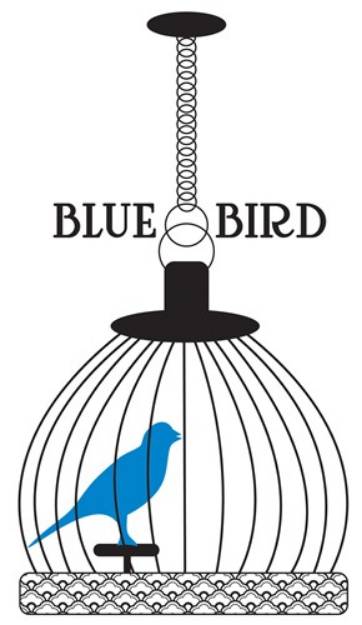 Picture of Blue Bird SVG File