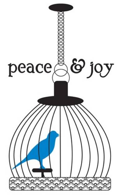 Picture of Peace &  Joy SVG File