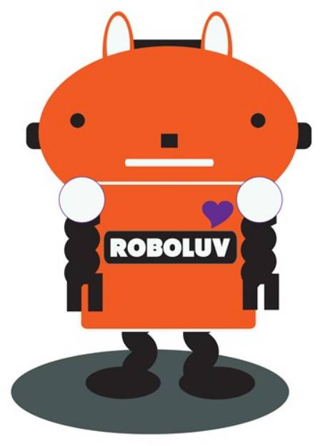 Picture of Roboluv SVG File