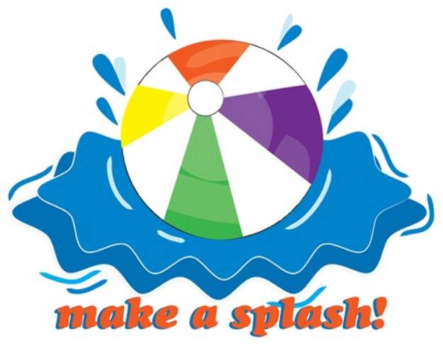 Picture of Make A Splash! SVG File