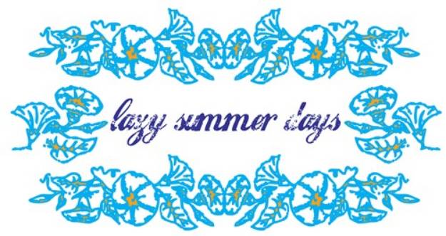Picture of Lazy Summer Days SVG File