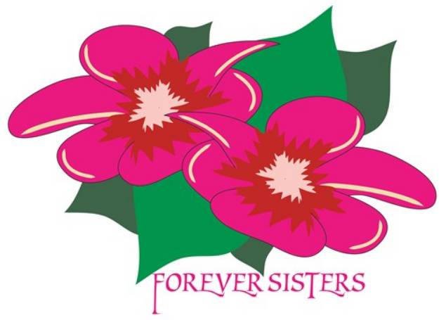 Picture of Forever Sisters SVG File