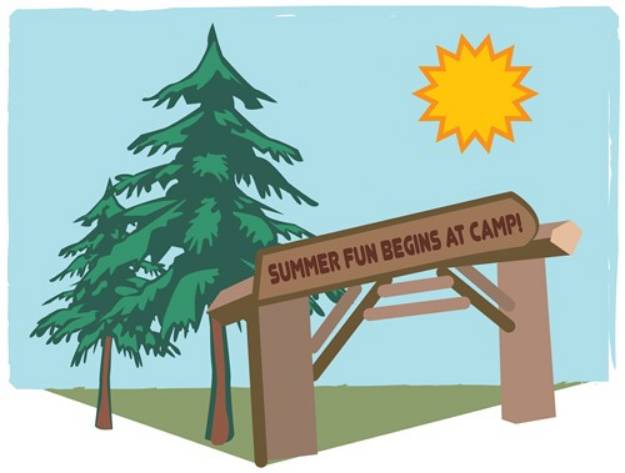 Picture of Summer Camp Fun SVG File