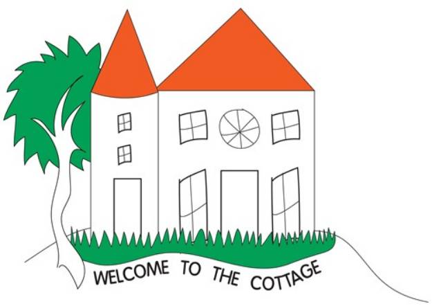 Picture of Welcome to the Cottage SVG File