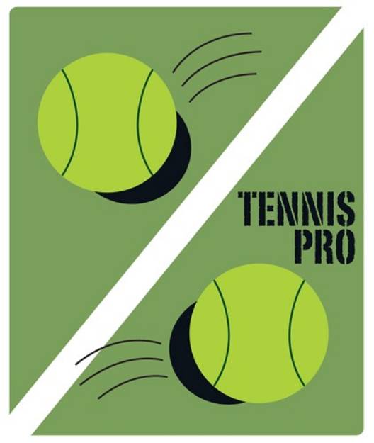 Picture of Tennis Pro SVG File