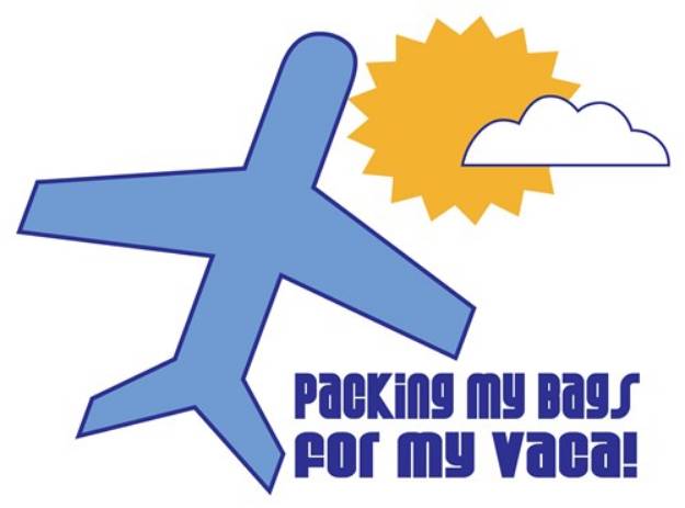 Picture of Packing For Vaca SVG File