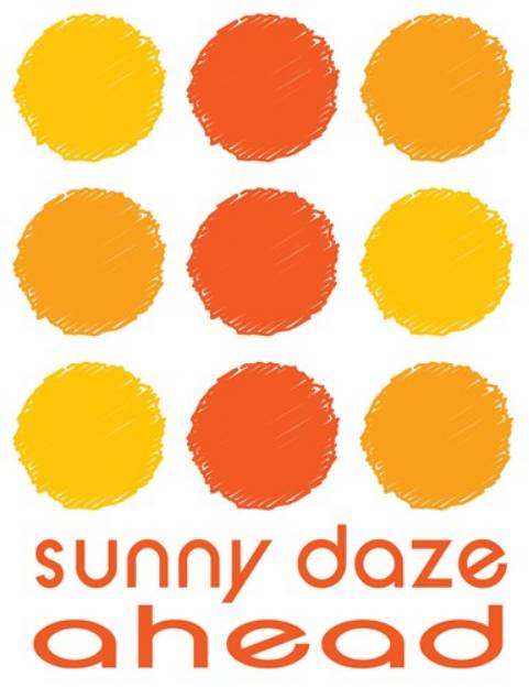 Picture of Sunny Daze Ahead SVG File