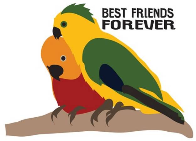 Picture of Bird Best Friends SVG File