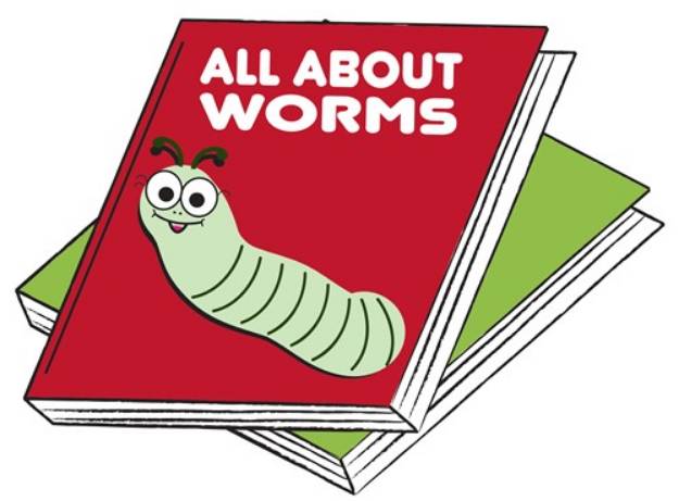 Picture of All About Worms SVG File