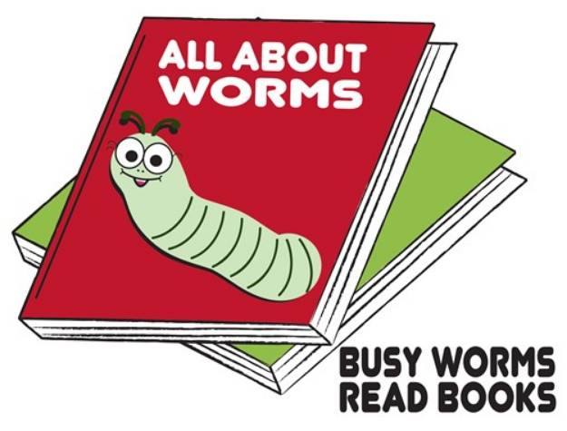 Picture of Busy Worms Read SVG File