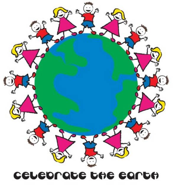 Picture of Celebrate The Earth SVG File