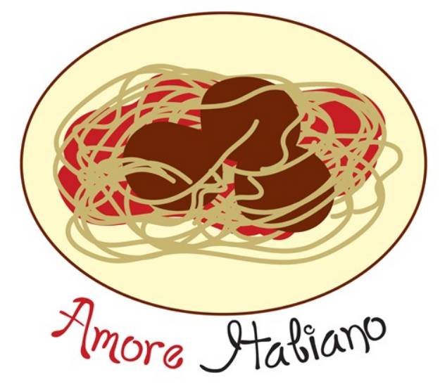 Picture of Amore Italiano SVG File