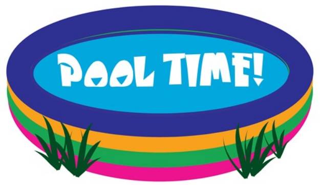 Picture of Pool Time SVG File