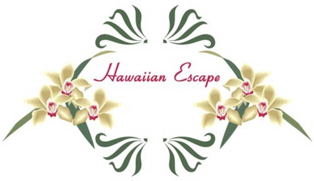 Picture of Paradise Hawaiian Escape SVG File