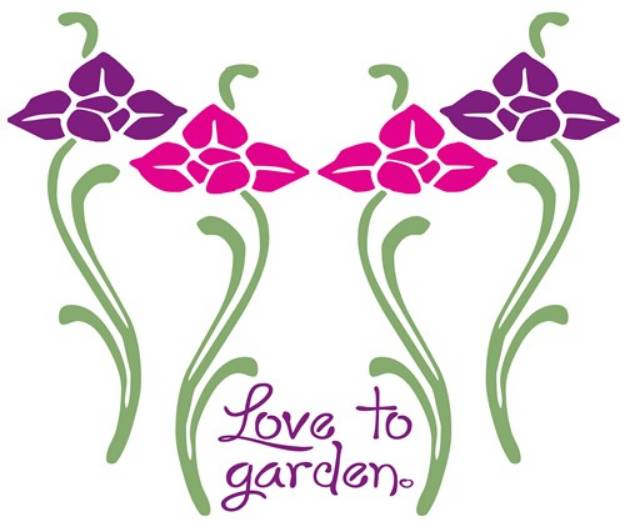 Picture of Love To Garden SVG File