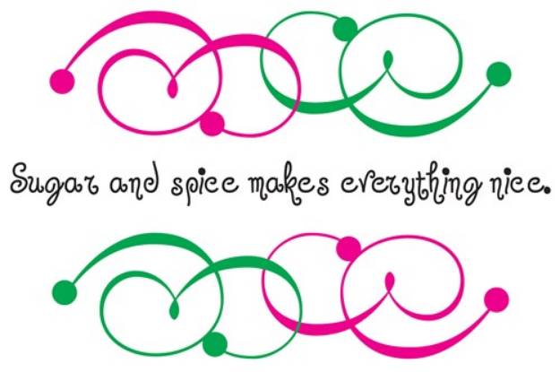 Picture of Sugar And Spice SVG File