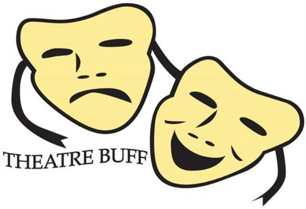 Picture of Theatre Buff SVG File