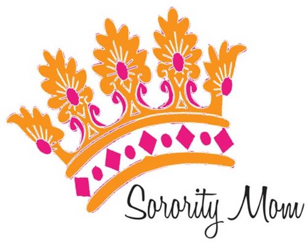 Picture of Sorority Mom SVG File