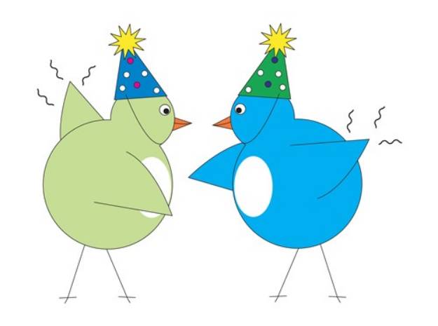 Picture of Party Birds SVG File