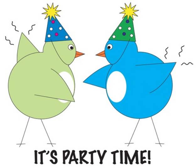 Picture of Its Party Time SVG File