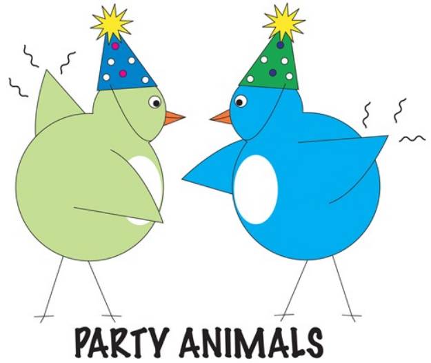 Picture of Party Animals SVG File