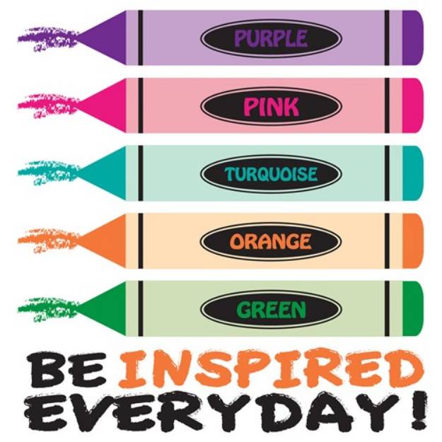 Picture of Be Inspired Everyday SVG File