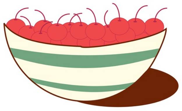 Picture of Cherry Bowl SVG File