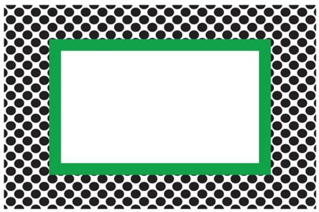 Picture of Polka Dot Frame SVG File