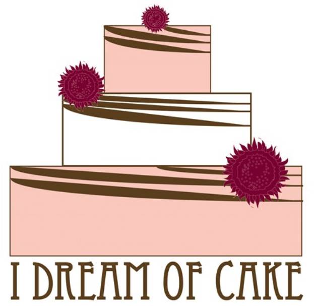 Picture of I Dream of Cake SVG File