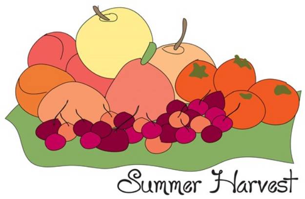 Picture of Summer Harvest SVG File