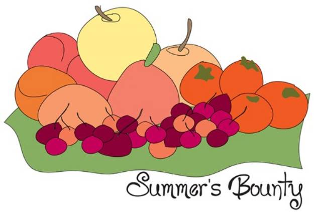 Picture of Summers Bounty SVG File