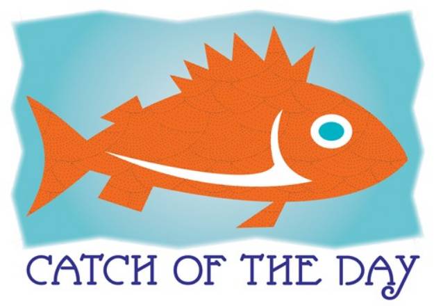 Picture of Catch Of The Day SVG File