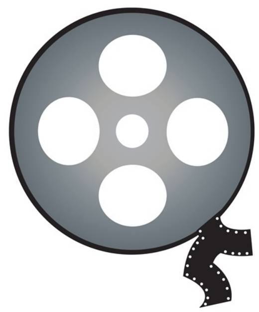Picture of Film Reel SVG File