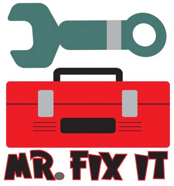 Picture of Mr Fix It SVG File