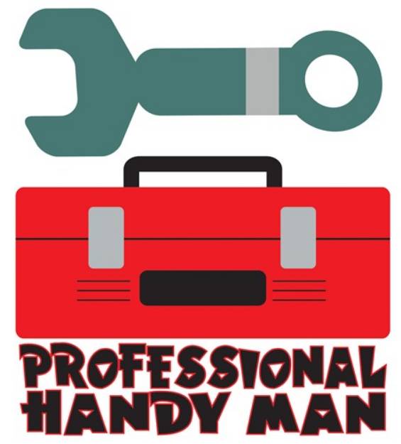 Picture of Professional Handy Man SVG File