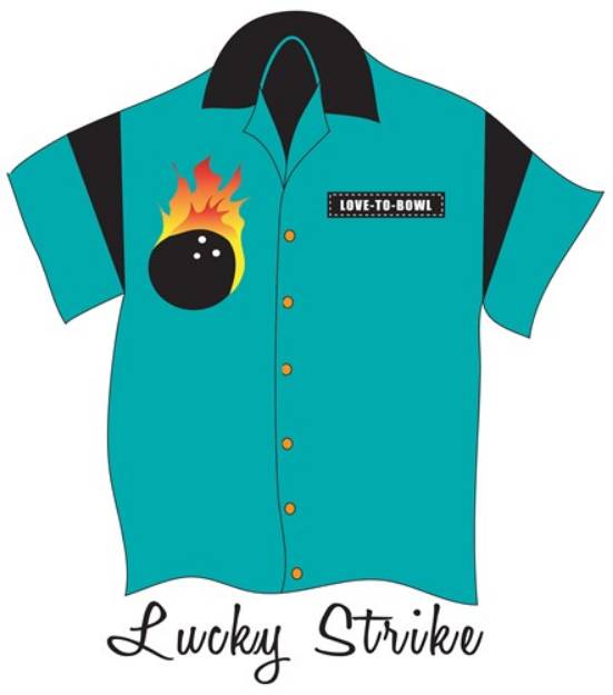 Picture of Lucky Strike SVG File