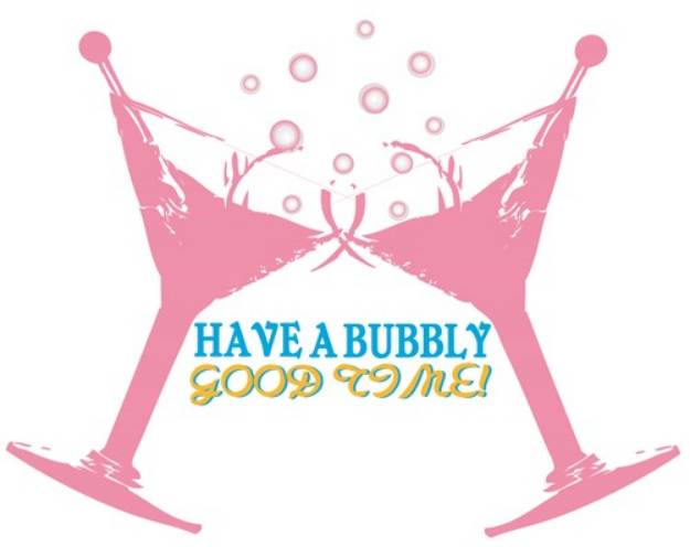 Picture of Bubbly Good Time SVG File