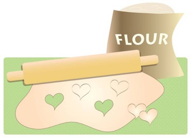 Picture of Baking With Love SVG File