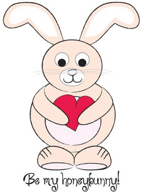 Picture of Honey Bunny SVG File