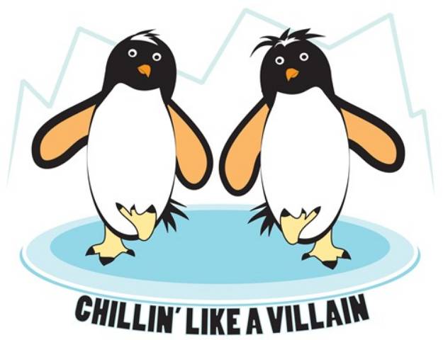 Picture of Chillin Like a Villian SVG File