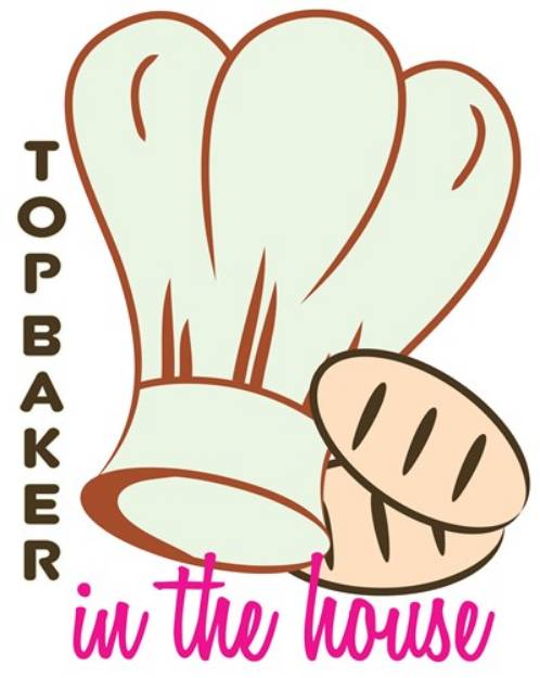 Picture of Top Baker SVG File