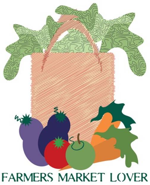 Picture of Farmers Market Lover SVG File