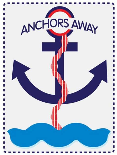 Picture of Anchors Away SVG File