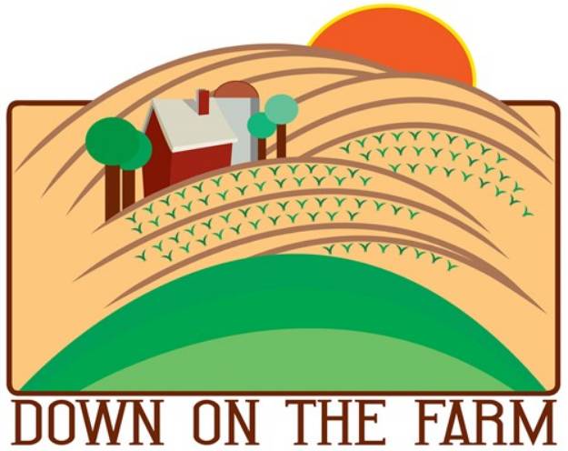 Picture of Down on the Farm SVG File