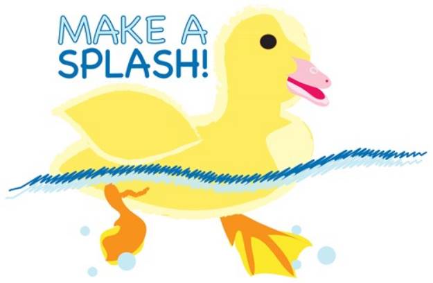 Picture of Make a Splash SVG File
