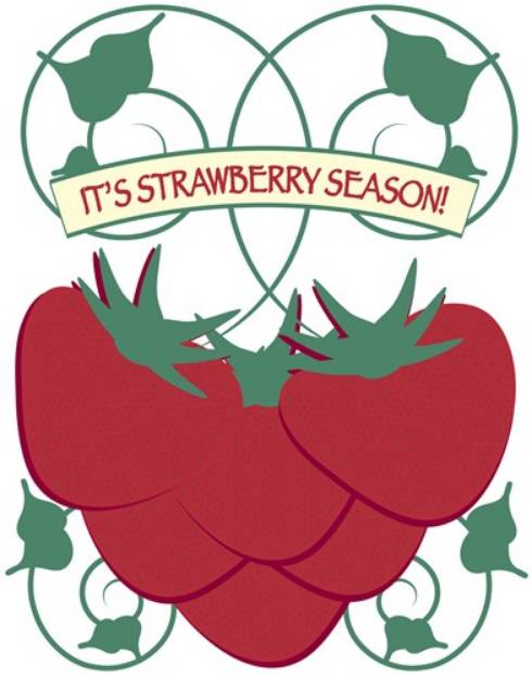 Picture of Strawberry Season SVG File